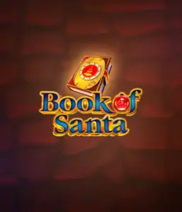 Immerse yourself in the holiday spirit with Book of Santa slot by Endorphina, highlighting an intricately designed golden book emblazoned with Santa's iconic image. This image captures the magic and mystery of Christmas, set against a warm red background. Great for players looking to get into the holiday spirit, promising a captivating gaming experience. 